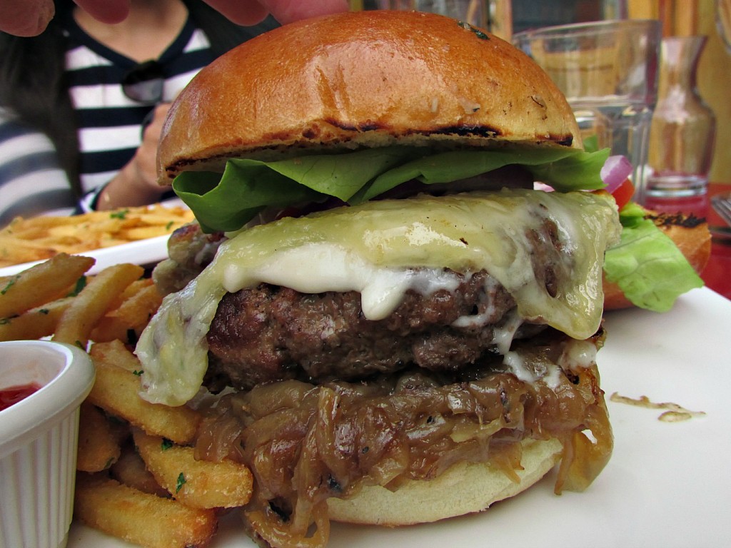 Chez Lucienne French Onion Burger