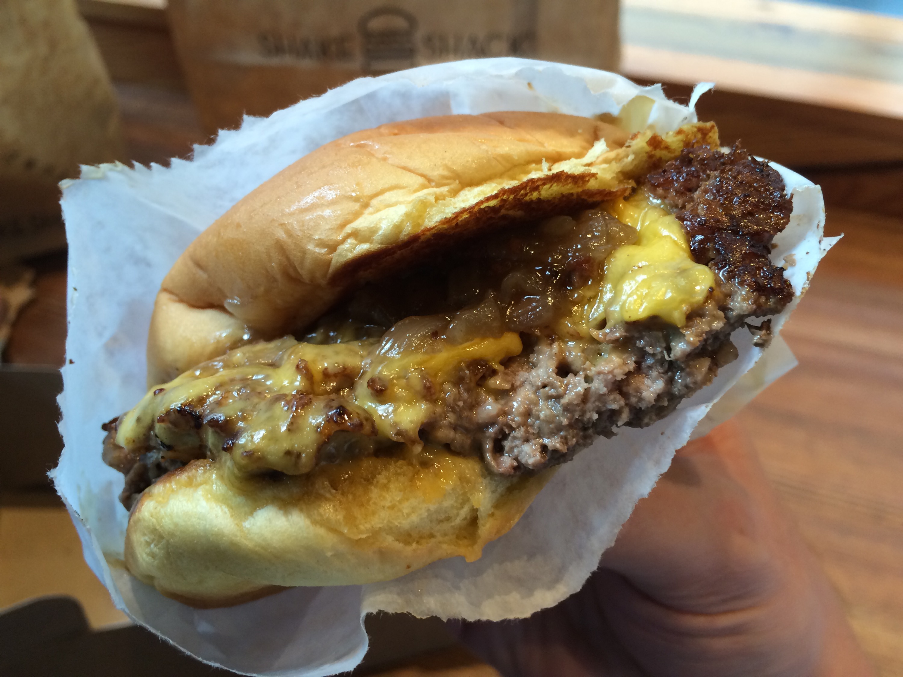Shake Shack Roadside burger